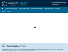 Tablet Screenshot of captureimagery.co.uk